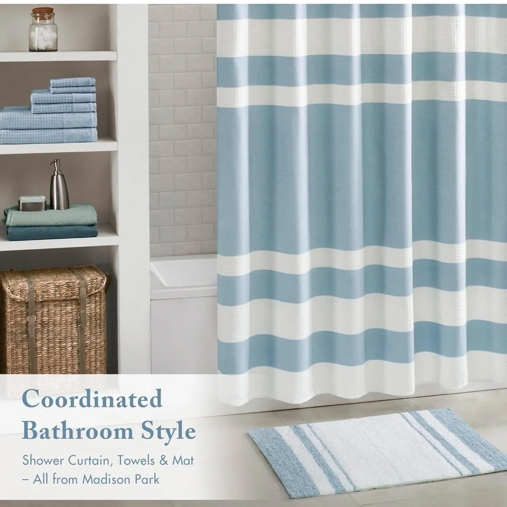 Madison Park Reversible Spa Rug 100%-Cotton